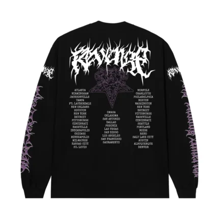 Revenge City Morgue Metal Long Sleeve Shirt