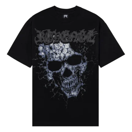 Revenge Crack Skull T-Shirt