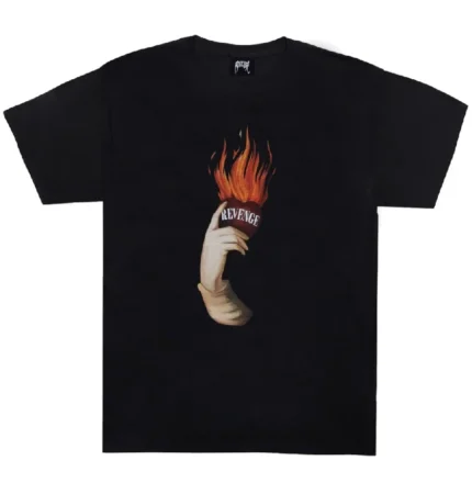 Revenge Flaming Heart TEE