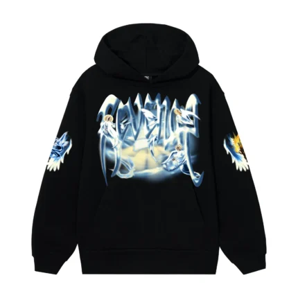 Revenge Angel Arch Logo Hoodie