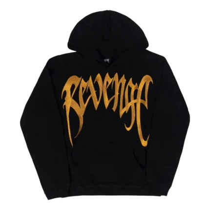 Revenge Gold Embroidered Heavyweight Hoodie